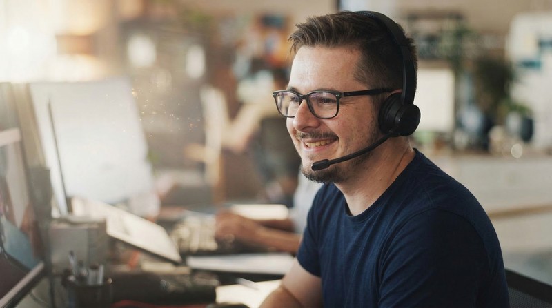 Lawrence at Falcomms providing support